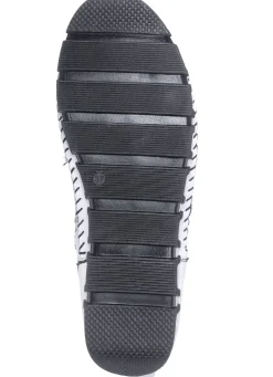 Gemini Mokassin-Stiefelette aus Rind-Nappaleder mit Knitter-Struktur