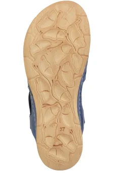 Gemini Sandale aus schattiertem Nappaleder mit Prägung