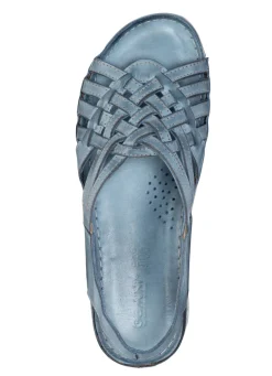 Gemini, schicke Damen-Sandalen, Weite G, mit Gummizug