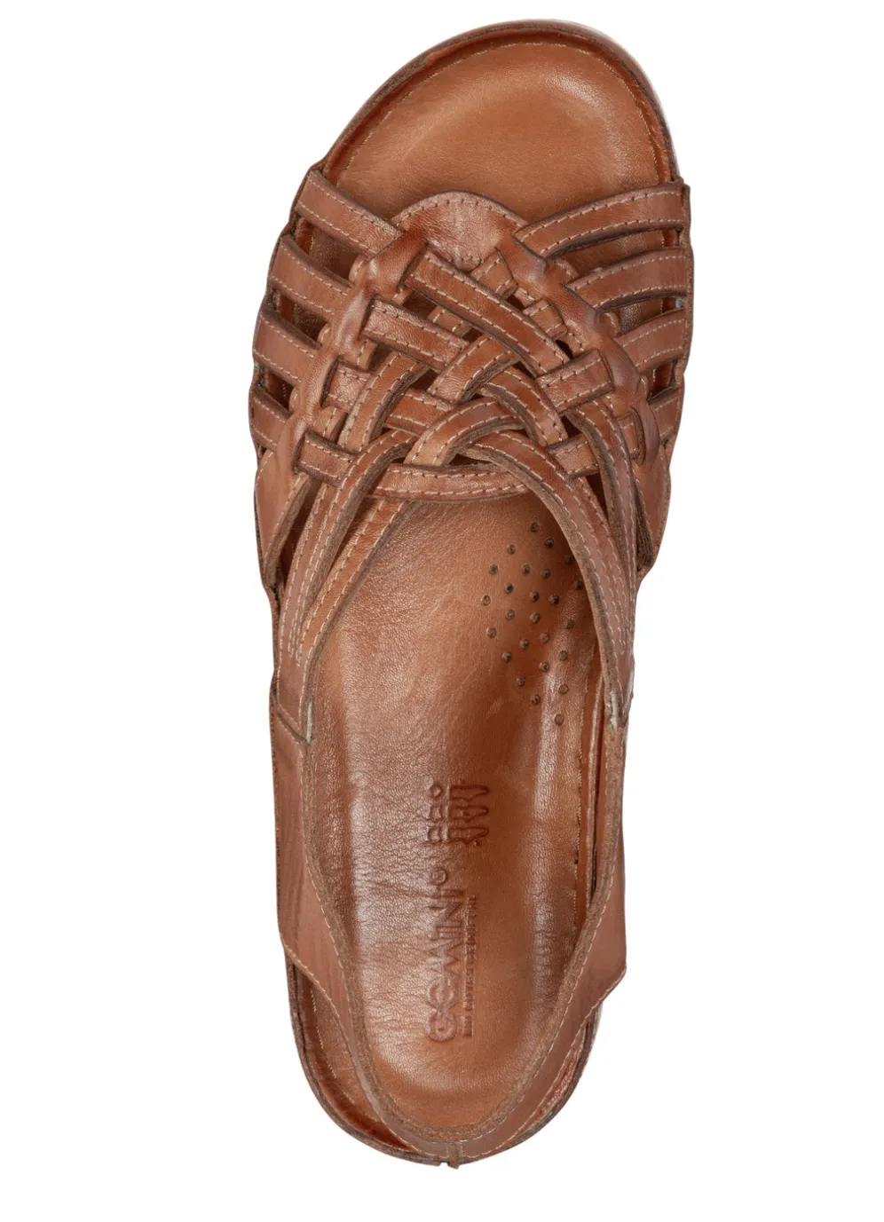 Gemini, schicke Damen-Sandalen, Weite G, mit Gummizug