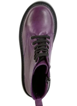 Gemini Schnür-Stiefelette aus weichem Rind-Nappaleder