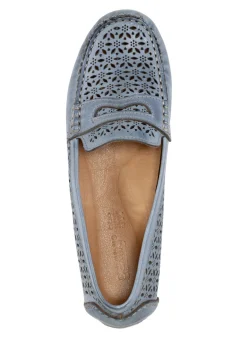 Gemini Slipper aus schattiertem Nappaleder