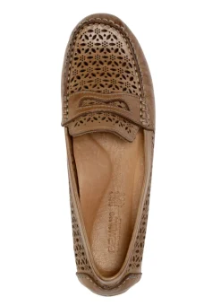 Gemini Slipper aus schattiertem Nappaleder