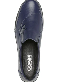 Gemini Slipper mit Leder-Applikation