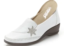 Gemini Slipper mit Leder-Applikation