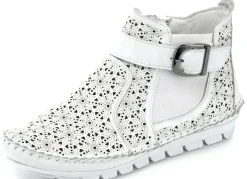 Gemini, sommerliche Damen-Stiefeletten, Weite G, mit herausnehmbarem Fußbett