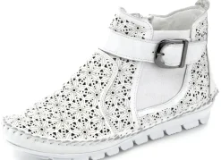 Gemini, sommerliche Damen-Stiefeletten, Weite G, mit herausnehmbarem Fußbett