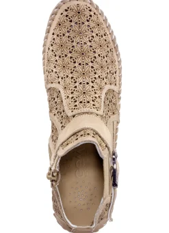 Gemini, sommerliche Damen-Stiefeletten, Weite G, mit herausnehmbarem Fußbett