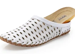 Gemini, sommerlicher Damen-Sabot, Weite G, mit herausnehmbarem Fußbett