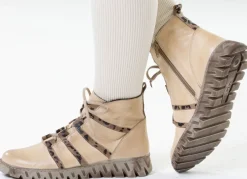 Gemini, trendige Damen-Stiefeletten, Winterschuhe, Weite G, mit herausnehmbarem Fußbett