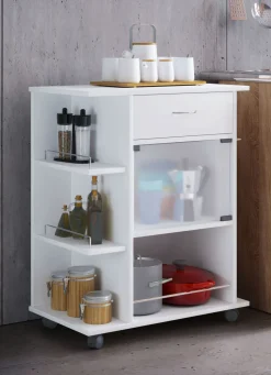 Geräumiger Küchenrollwagen