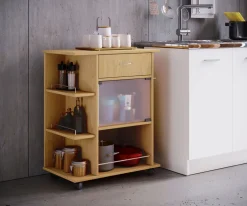 Geräumiger Küchenrollwagen