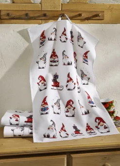 Geschirrtücher aus Baumwolle, 3er-Set