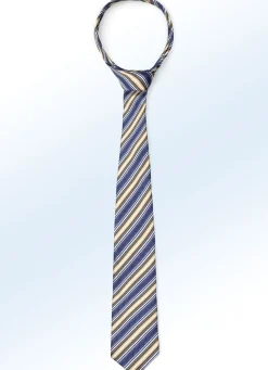 Gestreifte Krawatte in 5 Farben