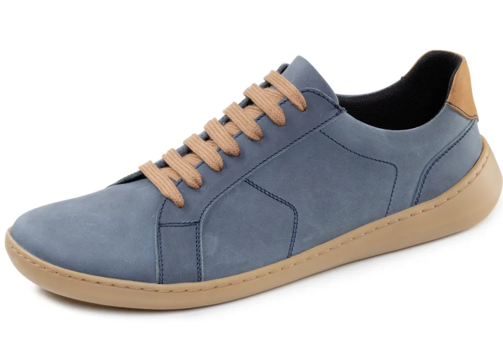 GINO GALANTE, bequeme Herren-Barfußschuhe, mit herausnehmbarem Fußbett