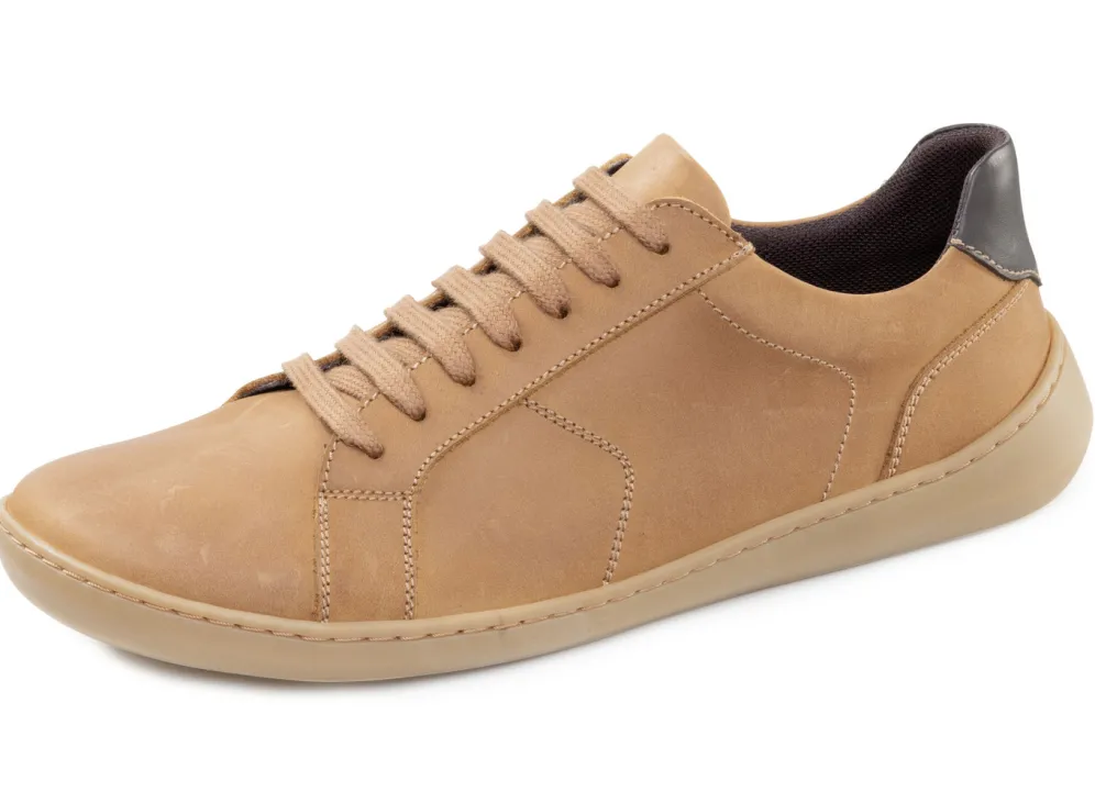 GINO GALANTE, bequeme Herren-Barfußschuhe, mit herausnehmbarem Fußbett