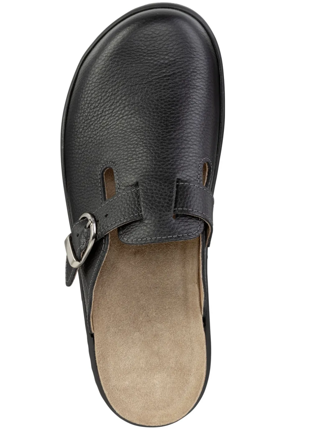 GINO GALANTE Clog aus genarbtem Nappaleder