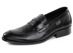 GINO GALANTE, elegante Herren-Slipper, mit herausnehmbarem Fußbett