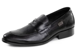 GINO GALANTE, elegante Herren-Slipper, mit herausnehmbarem Fußbett