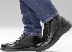 GINO GALANTE, gefütterte Herren-Boots, Winterschuhe, mit Reißverschluss