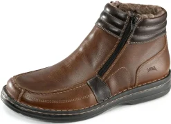 GINO GALANTE, gefütterte Herren-Boots, Winterschuhe, mit herausnehmbarem Fußbett