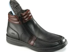 GINO GALANTE, gefütterte Herren-Boots, Winterschuhe, mit herausnehmbarem Fußbett