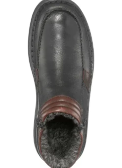 GINO GALANTE, gefütterte Herren-Boots, Winterschuhe, mit herausnehmbarem Fußbett