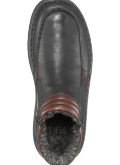 GINO GALANTE, gefütterte Herren-Boots, Winterschuhe, mit herausnehmbarem Fußbett