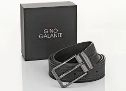 GINO GALANTE Herren-Gürtel inkl. Box, zum Kürzen, 4 cm breit