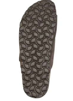 GINO GALANTE, klassiche Herren-Pantoletten, Weite H, mit Klettverschluss