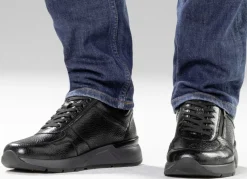 GINO GALANTE, klassische Herren-Sneaker, mit Reißverschluss