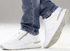 GINO GALANTE, klassische Herren-Sneaker, mit Reißverschluss