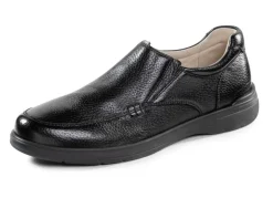 GINO GALANTE, klassische Herren-Slipper, aus Hirschleder