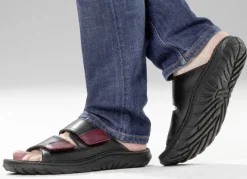 GINO GALANTE, klassische Herren-Pantoletten, aus Leder