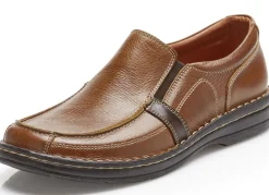 GINO GALANTE, klassische Herren-Slipper, mit herausnehmbarem Fußbett