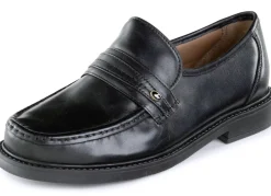 GINO GALANTE, schicke Herren-Slipper, mit Gummizug