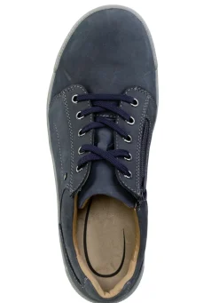 GINO GALANTE Schnürschuh aus bestem Rind-Nubukleder