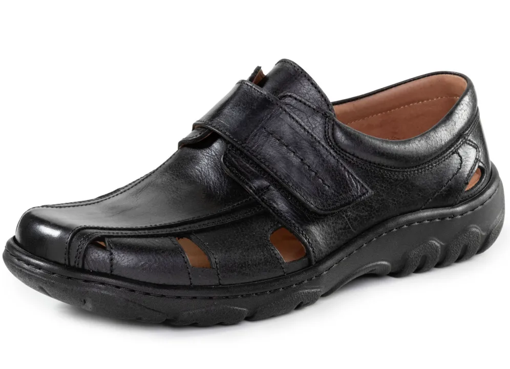 GINO GALANTE Slipper aus genarbtem Rind-Nappaleder