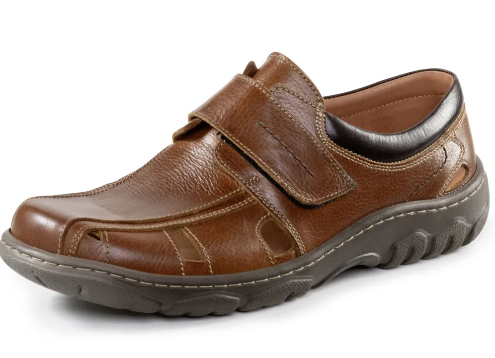 GINO GALANTE Slipper aus genarbtem Rind-Nappaleder