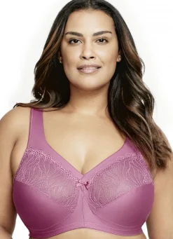 Glamorise Stütz-BH mit Spitze