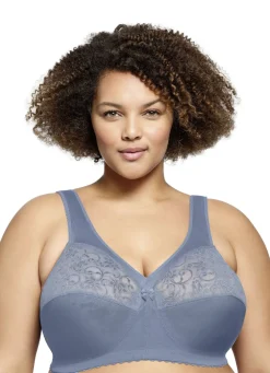 Glamorise Stütz-BH mit Spitze