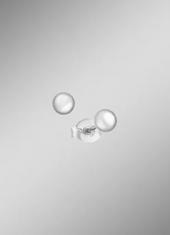 Glänzende Kugelohrstecker