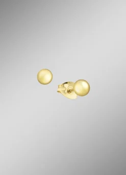 Glänzende Kugelohrstecker