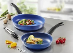 „GSW“ Pfannen-Set „Rainbow“ aus hochwertigem Aluminiumguss