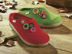 Haflinger Damen-Hausschuhe aus reiner Schurwolle