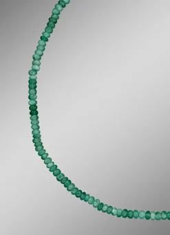 Halskette mit echt Smaragd