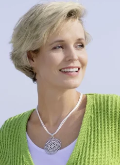 Halskette mit Glassteinen