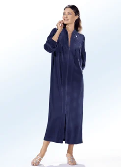 Hausmantel mit Strasszier