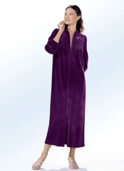 Hausmantel mit Strasszier