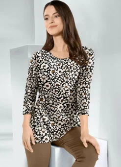 Hübsches Shirt mit 3/4-langen Ärmeln